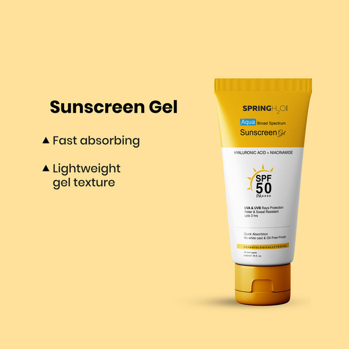 Sunscreen SPF 50 Hyaluronic Acid + Niacinamide | PA++++ UVB