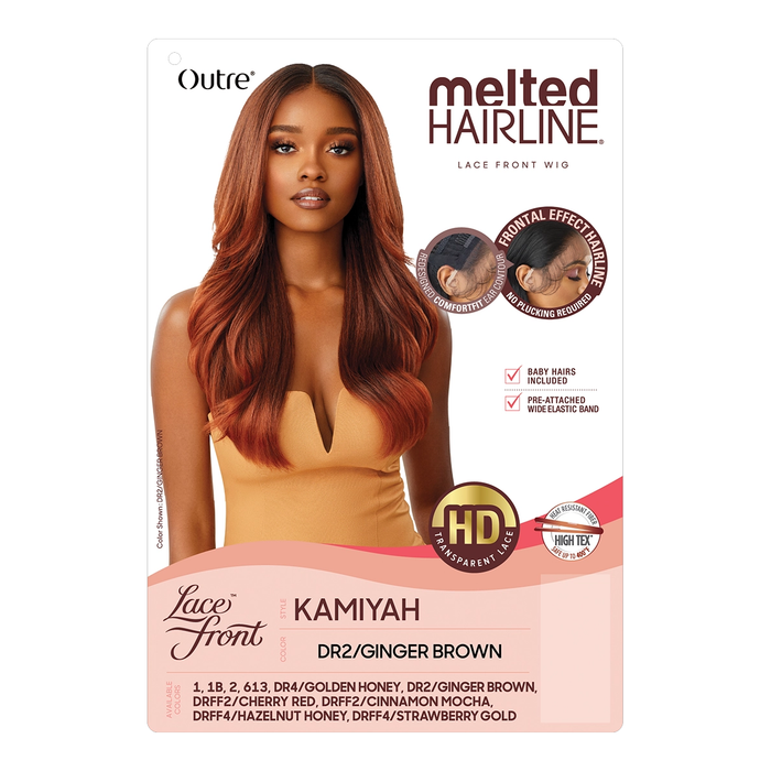Synthetic Melting Hairline Lace Front Wig- Kamiyah