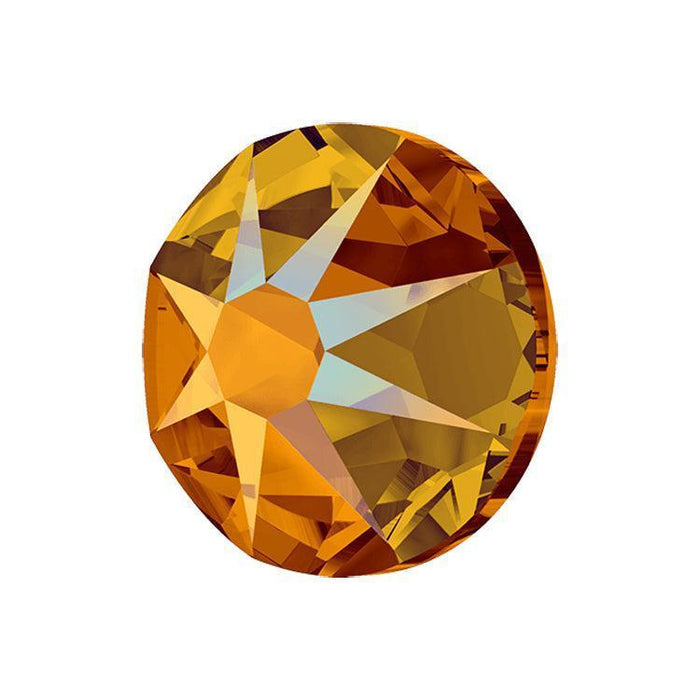Tangerine Shimmer - SWAROVSKI FLATBACK