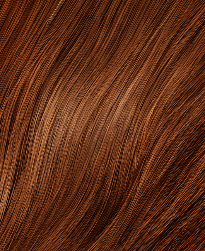 tape-in hair extensions pumpkin spice.