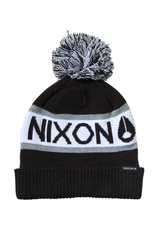 Teamster Beanie II - Black / White