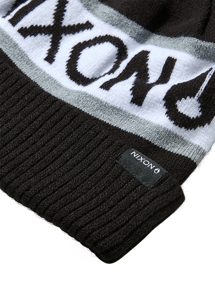 Teamster Beanie II - Black / White