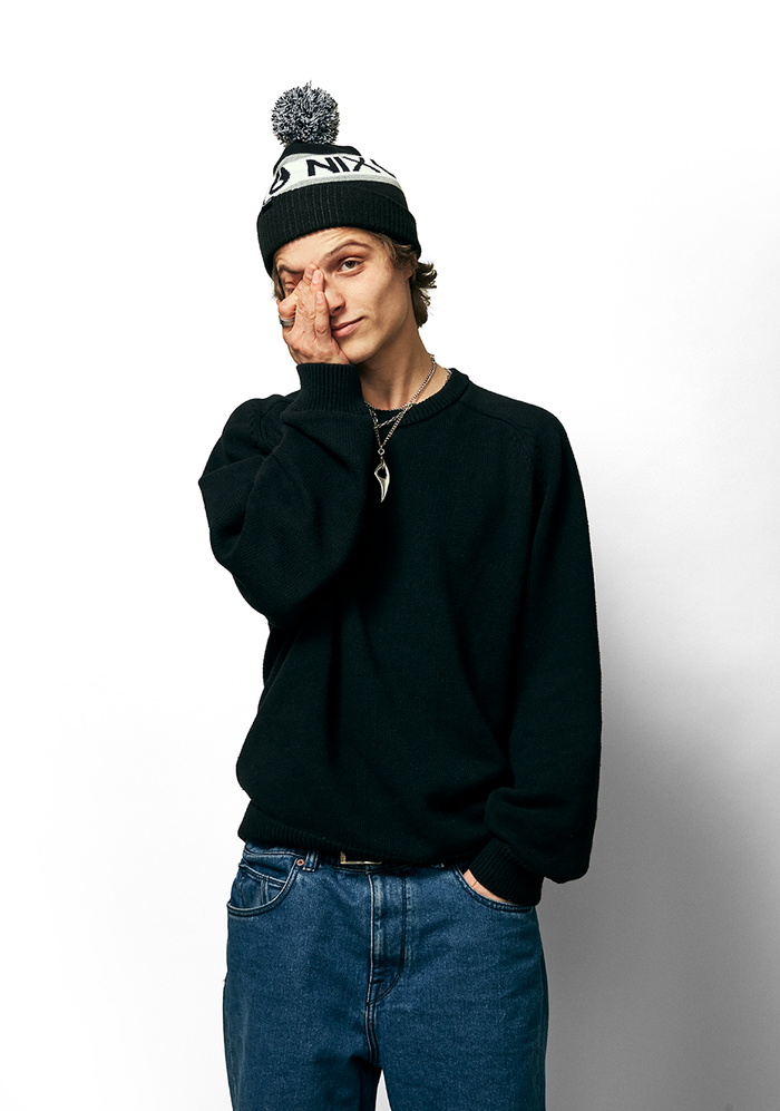 Teamster Beanie II - Black / White
