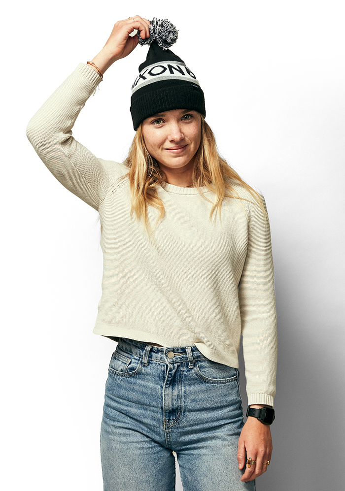Teamster Beanie II - Black / White