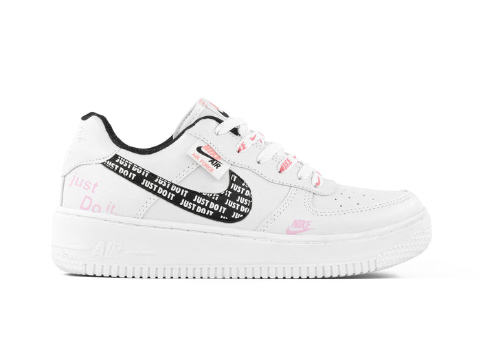 Tenis 270 Blanco Negro Rosa