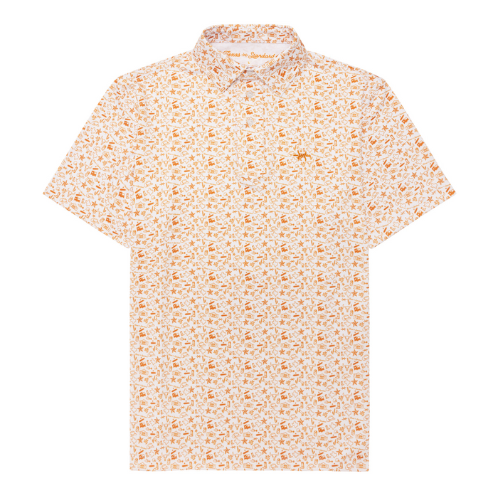 Texas Traditions Polo-Burnt Orange by Texas Standard