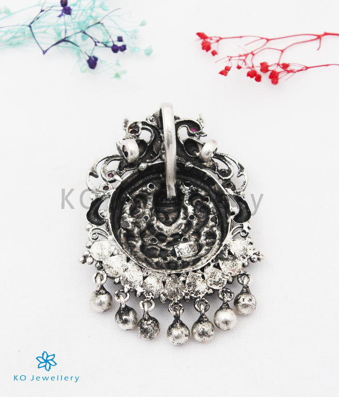 The Medha Silver Lakshmi Pendant