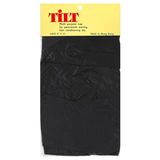 TILT BLACK PLEATED PERM CAP