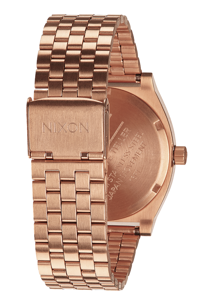 Time Teller - All Rose Gold / Black Sunray