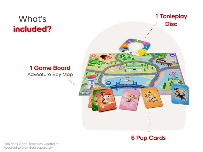 Toniese - Tonieplay - Paw Patrol: Adventure Bay Rescue Heroes - Content