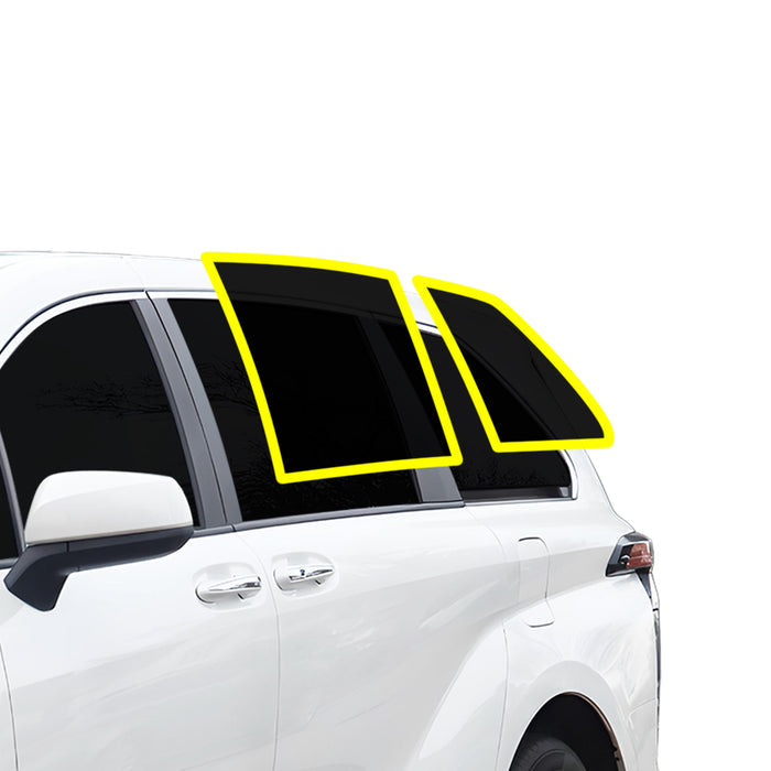 Precut Front Rear Windows Windshield Premium Nano Ceramic Window Film Tint Kit For Toyota Sienna 2021+ - Bogar Tech Designs
