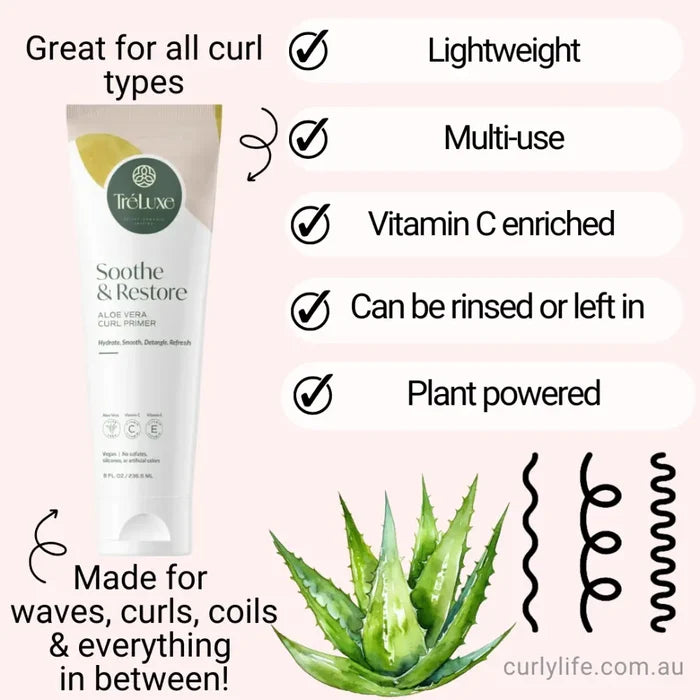 TréLuxe Soothe & Restore Aloe Vera Curl Primer