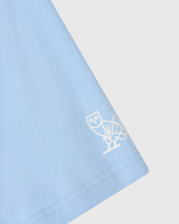 Tyson Airbrush Tee - Light Blue