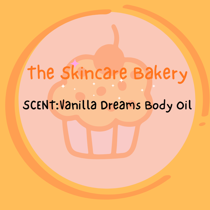 Vanilla Dreams Body Oil - The Skincare Bakery