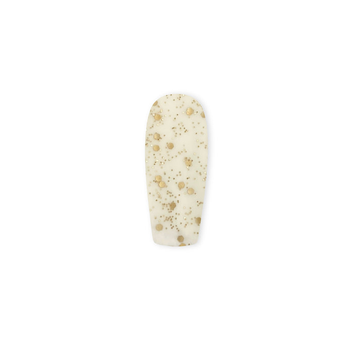 Velvet Multi Confetti - Gold  (Top Coat) - Matte | Koko & Claire