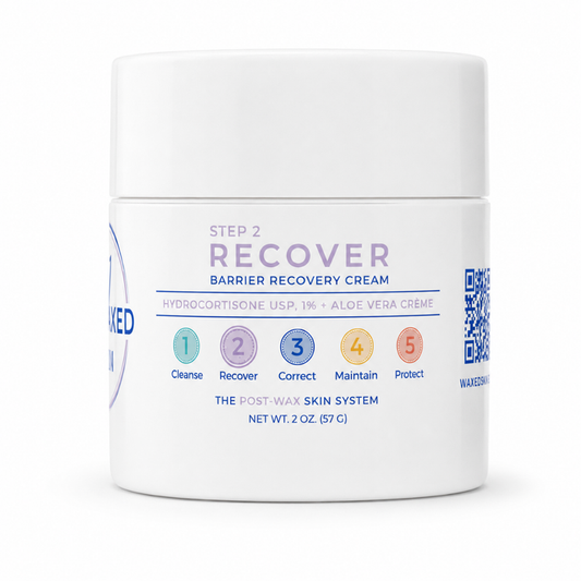 Waxed Skin Step 2 Hydrocortisone USP, 1% + Aloe Vera Crème