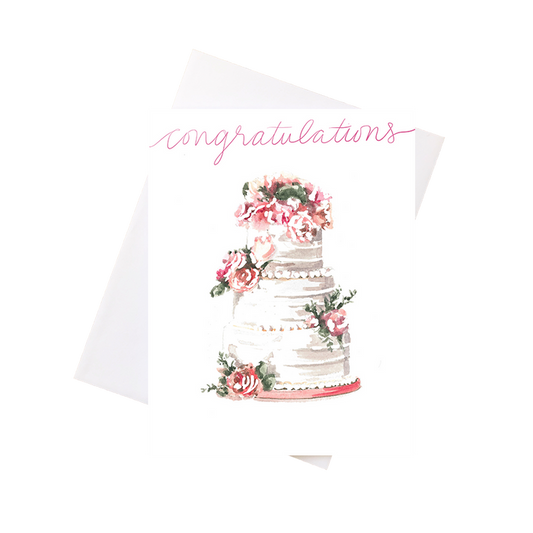 Wedding Cake Card - Belle De Provence