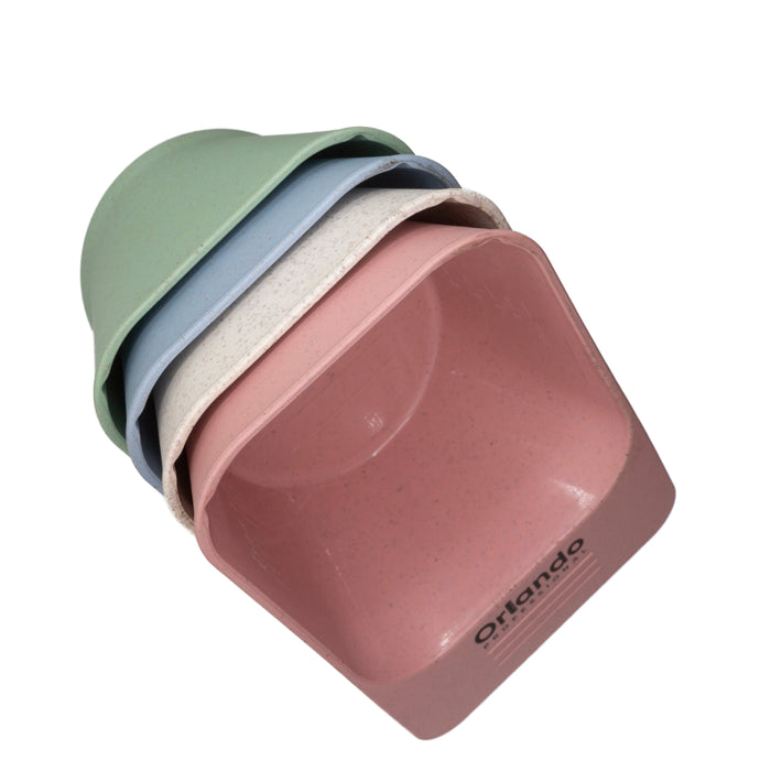 Wheat Tint Bowl 4pk