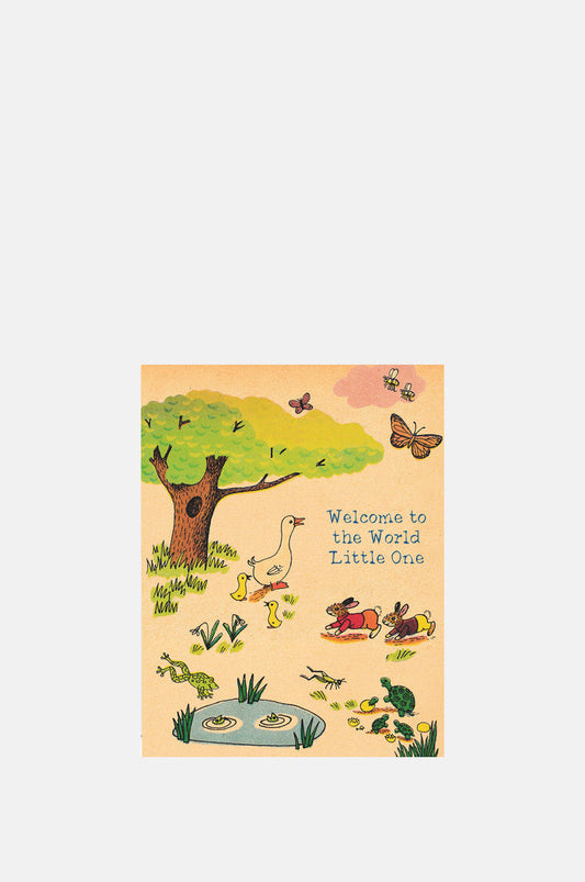 Red Cap Cards Whimsy Hollow Greeting Card.
