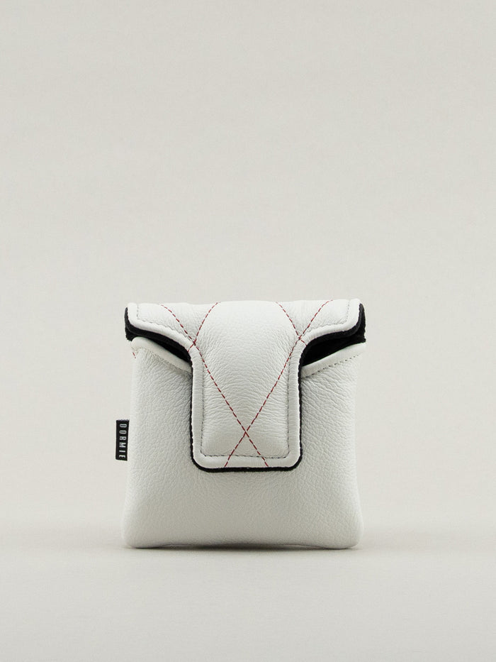 White Quilted Mallet Cover (Redline)