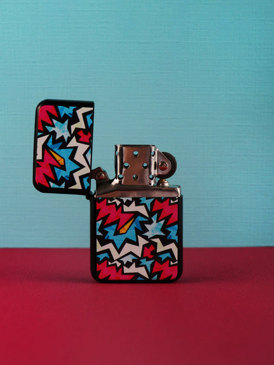 Windproof Metal Lighter Refillable | Pop Art-Image 1