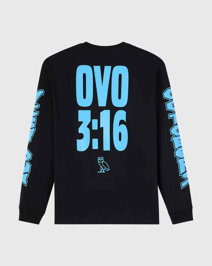 WWE Stone Cold Long-Sleeve Tee - Black