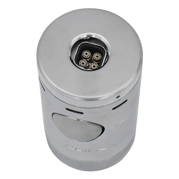 Xikar Volta Quad-Jet Silver Tabletop Lighter
