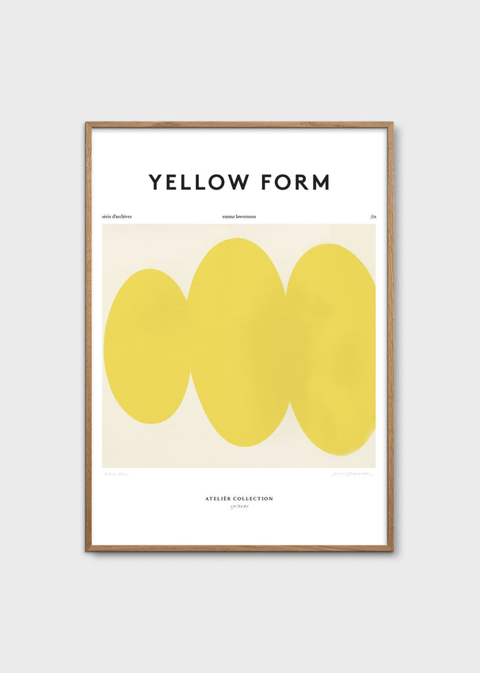 Yellow Form by Emma Lawrenson
