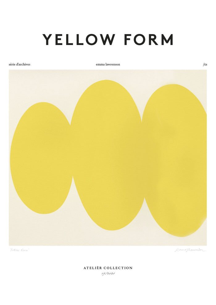 Yellow Form by Emma Lawrenson