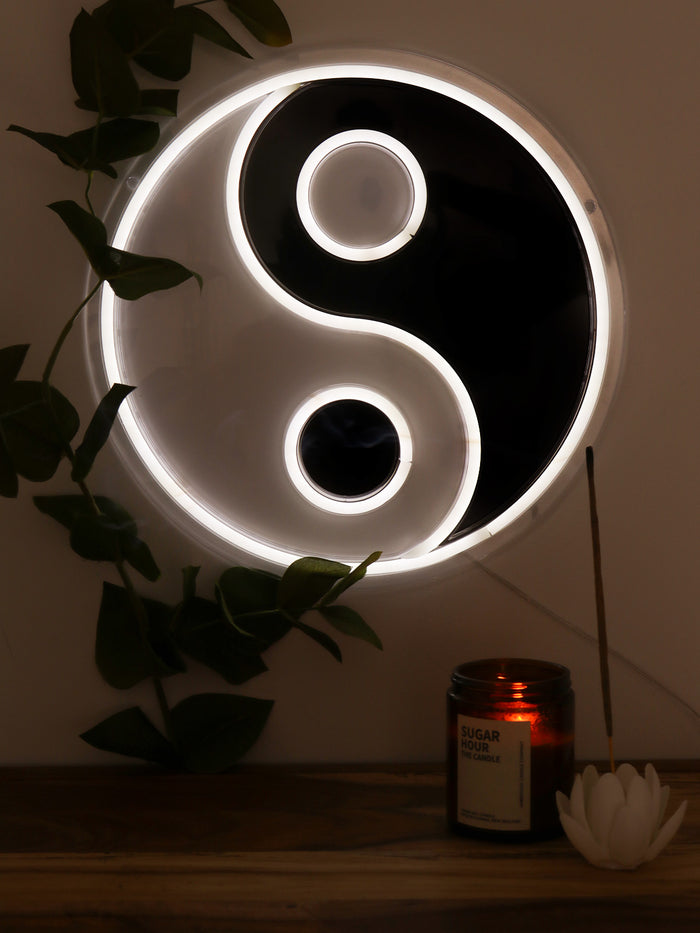 Yin Yang Neon Light | One Colour-Image 1